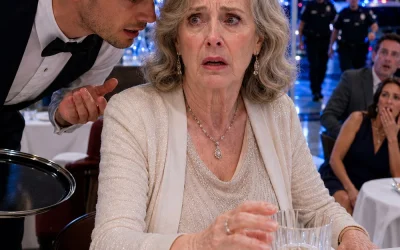 Estaba cenando en un restaurante elegante con mi hija y su esposo. Después de que se marcharon, el camarero se acercó y, con voz apenas audible, susurró: «Señora… por favor, no beba lo que le han pedido».