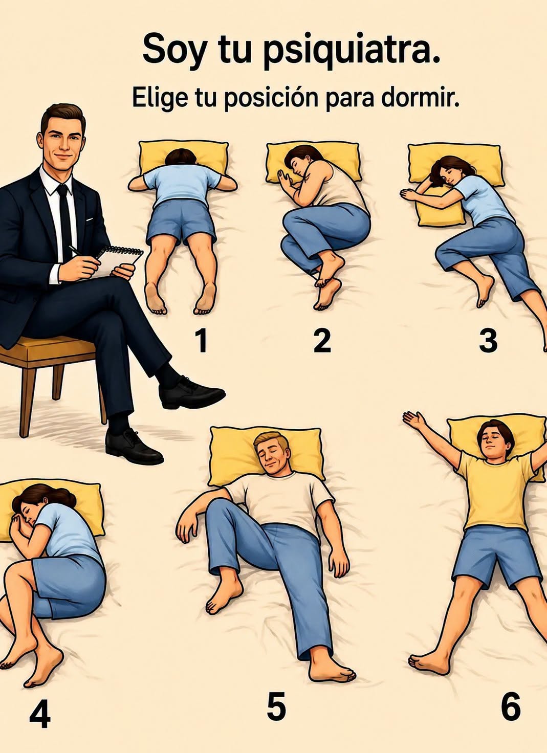 Qué revela tu postura al dormir sobre tu personalidad: 6 posiciones analizadas