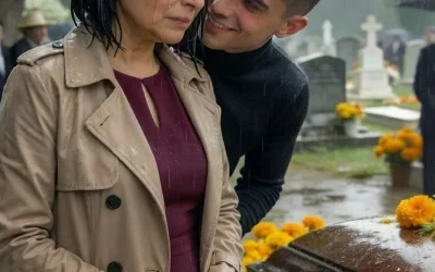 En el funeral de mi esposo, mi hijo me apretó la mano y me susurró: «Ya no formas parte de esta familia».